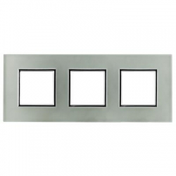 KOS-ELEKTRO SYSTEM DANTE Ramka potrójna szkana PERL GLASS 4504183