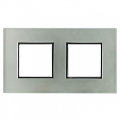 KOS-ELEKTRO SYSTEM DANTE Ramka podwójna szklana PERL GLASS 4504182