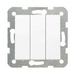 VIKO Panasonic KARRE Łącznik trzy-klawiszowy biały 90964668