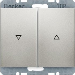 HAGER POLO Berker K.5 Łącznik żaluzjowy stal szlachetna 53303520+14357104