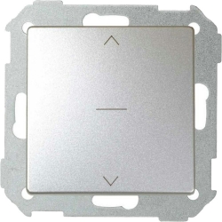 KONTAKT-SIMON Simon 82 łącznik żaluzjowy aluminium trójpozycyjny 1-0-2 10A 250V