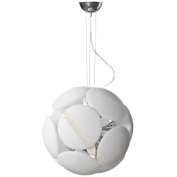 Lampa CRISTINA fi600*H1500mm 12xE27 BIAŁA-30613
