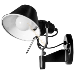 Lampa DARIA fI150*H220mm 1xE27 CZARNA
