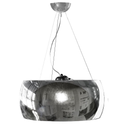 Lampa LIDIA fI480*H1500mm 3xE27 G125 CHR Szkło + metal