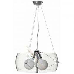 Lampa LIDIA fI500*H1500mm 3xE27 G125 TRANSPARENTN-30630