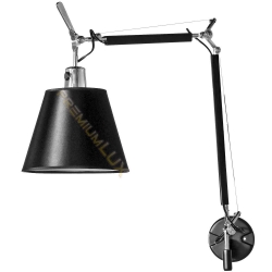 Lampa PAOLA fI230*360+250mm 1xE27 CZARNA