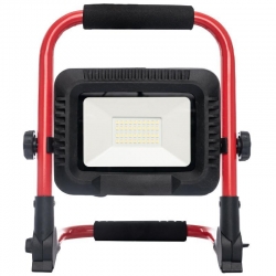GERMINA Lampa przenośna Naświetlacz LED 30W ip65 2700lm 6500K zimny biały + stojak + przewód 2m z wtyczką