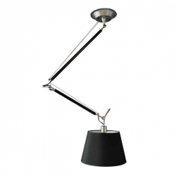 Lampa ORSOLA fI350*360+600mm 1xE27 czarna