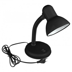 DPM lampka biurkowa E27 czarna DTL001B 