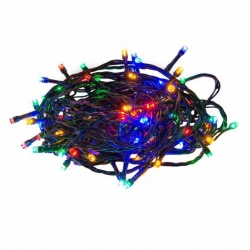 Lampki choinkowe KB K100 IP44 kolor świecenia MULTI KCHK100M 3,6W 230V programator 8 trybów świecenia
