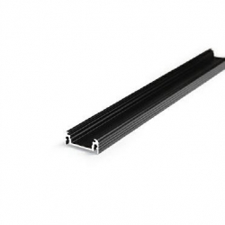 Profil Surface14 2m czarny aluminiowy do taśmy led o szerokości do 14mm np. RGBW
