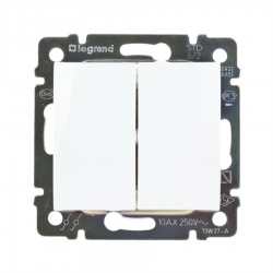 LEGRAND VALENA Łącznik schodowy biały 774408