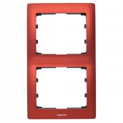 LEGRAND SISTENA LIFE Ramka podwójna pionowa magic red 771906