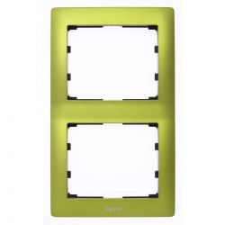 LEGRAND SISTENA LIFE Ramka podwójna pionowa MAGIC GREEN 771926