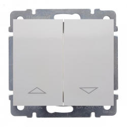 LEGRAND SISTENA LIFE przycisk arctic żaluzjowy 775814+777014