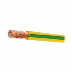ELEKTROKABEL Przewód instalacyjny H05V-K (LgY) 0,75 żółto-zielony
