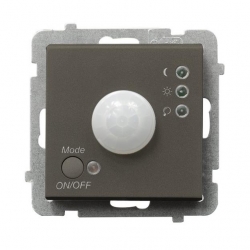OSPEL SONATA Elektroniczny czujnik ruchu czekoladowy ŁP-16R/m/40