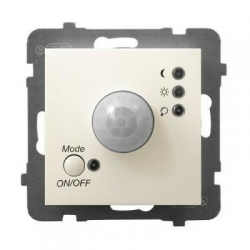 OSPEL ARIA ECRU Elektroniczny czujnik ruchu ŁP-16U/m/27
