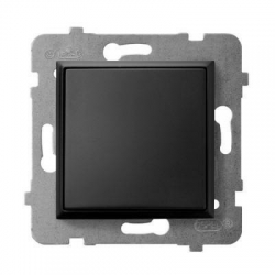 OSPEL ARIA CZARNY METALIK Łącznik zwierny ŁP-21U/m/33