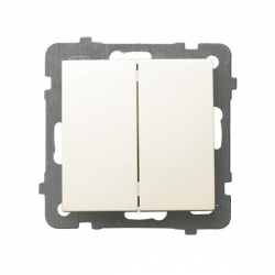OSPEL AS Łącznik świecznikowy ecru ŁP-2G/m/27