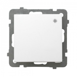 OSPEL AS Łącznik krzyżowy biały ŁP-4G/m/00