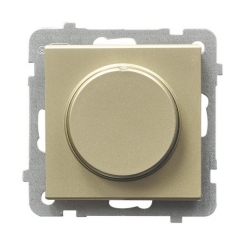 OSPEL SONATA ściemniacz LED szampański złoty 0-100W ŁP-8RL2/m/39