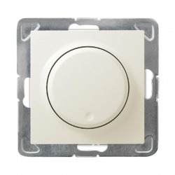 OSPEL IMPRESJA ściemniacz LED ecru zakres obciążenia 0-100W ŁP-8YL2/m/27