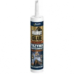 BOSTIK MAMUT GLUE klej uniwersalny montażowy biały 290 ml