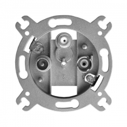 OSPEL ARIA BIAŁY Mechanizm gniazda RTV-SAT końcowego MGPA-S