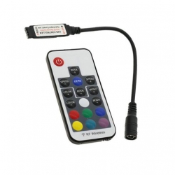 mini rgb rf black 17 key LED-RGB-Controller-Black--303002