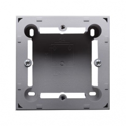KONTAKT-SIMON Basic Puszka natynkowa pojedyncza stal inox MPN1/21