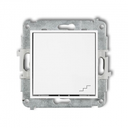 Karlik MINI Łącznik schodowy biały połysk MWP-3