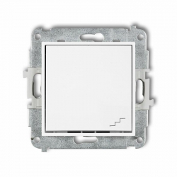 Karlik MINI Łącznik schodowy biały mat 25MWP-3
