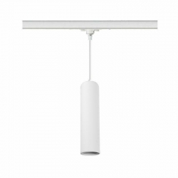 Lampa wisząca SANDRA 1xgu10 Biała 60x300 zwis oprawa na szynę 1-fazową LUXsystem-1F