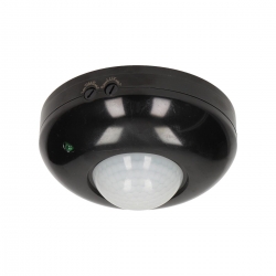 Orno Czujnik ruchu 360st. IP20, 1200W, czarny