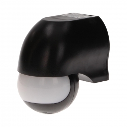Orno Czujnik ruchu 180st., regulacja pionowa i pozioma, IP44, 1200W, czarny