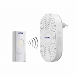 Orno Dzwonek bezprzewodowy Longa AC, sieciowy, learning system, 36 dźwięków, 300m