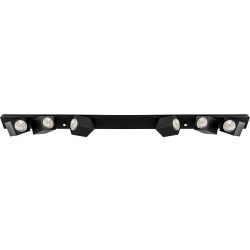 Lampa OSCAR-B/B czarna z czarnym przegubem 6xgu10 sześciokrotna