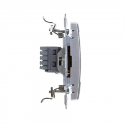 OSPEL IMPRESJA Gniazdo teleinformatyczne RJ11 + RJ-167354