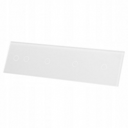 Livolo BIAŁY PANEL SZKLANY 1+1+1+2 701112-61