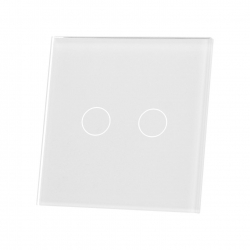 Livolo BIAŁY PANEL SZKLANY 702-61