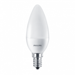 Żarówka led Philips CorePro E14 7W 840 4000K neutralna biała 470lm B38 świeca świeczka