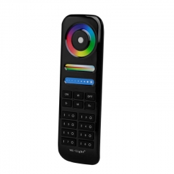 Pilot Kontroler led RGBWW 5-in-1 8 stref 2,4ghz MI-Light RGB + CW&WW fut089b czarny