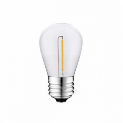 Żarówka E27 filament led 1W RETRO ST45 2700K ciepła biała plastik