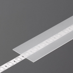 Klosz A9 wsuwany 1000 szron do profil led Vario30