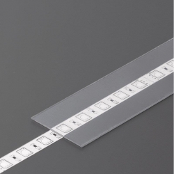 Klosz A9 wsuwany 2000 transparentny do profil led Vario30