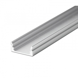 Profil srebrny 3m MiniLUX12 (do RGBW) nawierzchniowy do taśmy led rgbw o szerokości 12mm