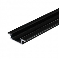 Profil MiniLUX WPUST 3m czarny aluminiowy