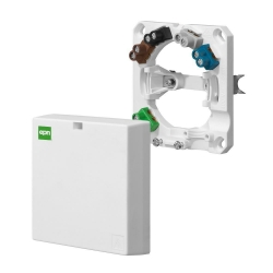 ELEKTRO-PLAST NASIELSK Puszka 3040115 Puszka do podłaczeń podtynkowych do kuchenek AGD 5x(2x2,5mm2) 400V biały