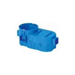 SIMET Puszka podtynkowa podwójna 60mm głęboka niebieska do elektroniki kieszeniowa SE2x60 34117203